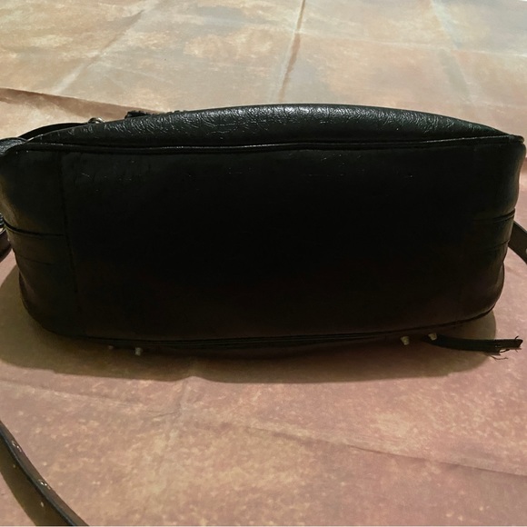 Studded Leather Hobo Shoulder Bag - Picture 11 of 13